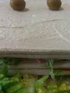 Una foto de Pastel de pan de molde salado
