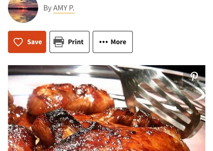 Recipe of Ultimate Terriyaki chicken wings