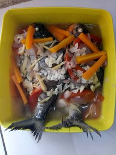 Foto resep Steam ikan bawal mpasi 13m+