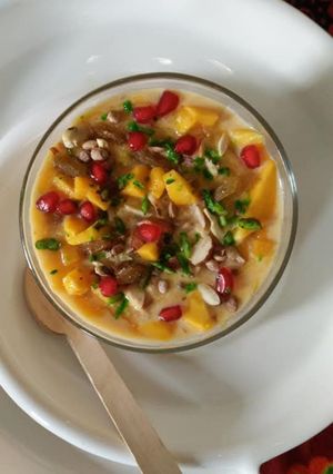 A picture of Mango Vermicelli Kheer.
