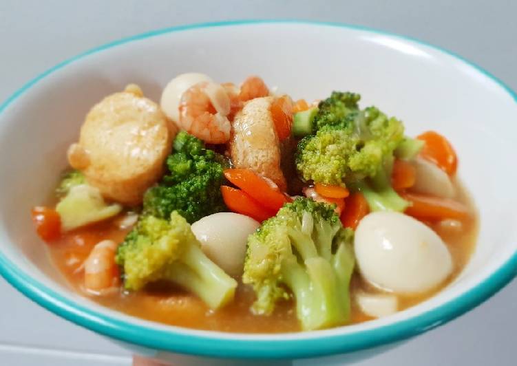 Resep Capcay Tofu, Sempurna