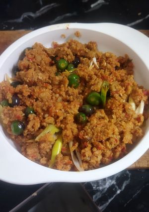 Foto resep Ulukutek oncom leunca