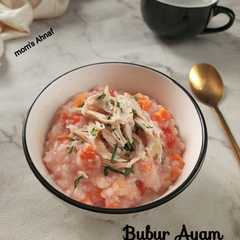 Bubur ayam wortel rosella-レシピのメイン写真