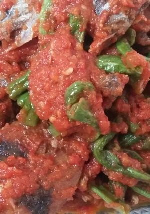 Foto resep Ikan tongkol kacang panjang balado