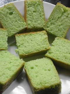Foto resep Bolu pandan santan panggang