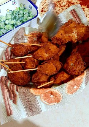 صورة لوصفة كنتاكي دجاج مقرمش حار 🍗