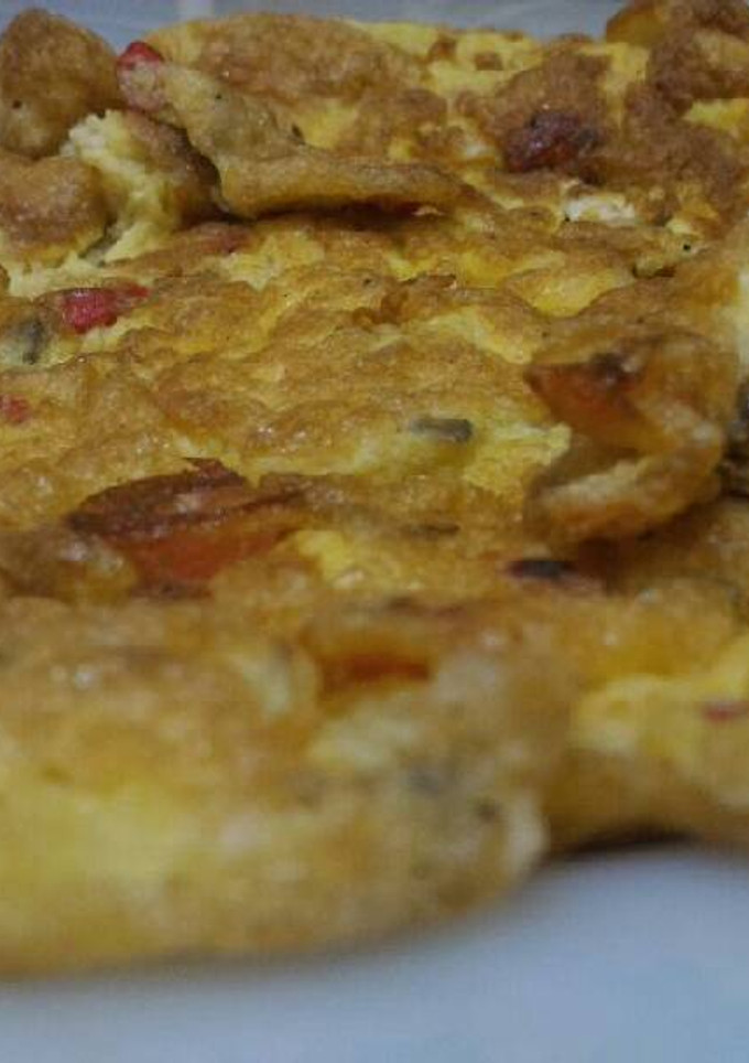 Foto resep Telur dadar keju
