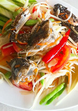 รูปของ ส้มตำปูม้าดอง