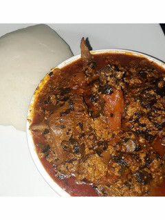 A picture of Egusi soup.