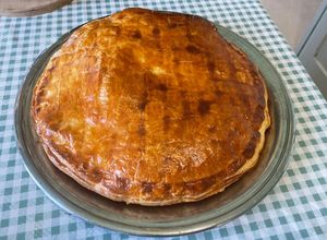Une photo de Galette feuilletée à la frangipane