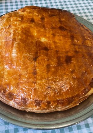 Une photo de Galette feuilletée à la frangipane