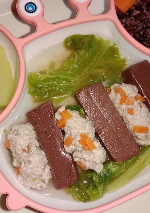 รูปของ ต้มเลือดหมู (BLW)(งดปรุงก่อนขวบ)