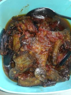 Foto resep Balado terong ikan sepat