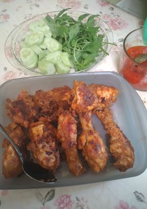 Foto resep Ayam bakar minang
