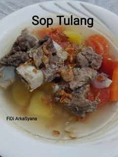 Foto resep Sop Tulang (Simple)