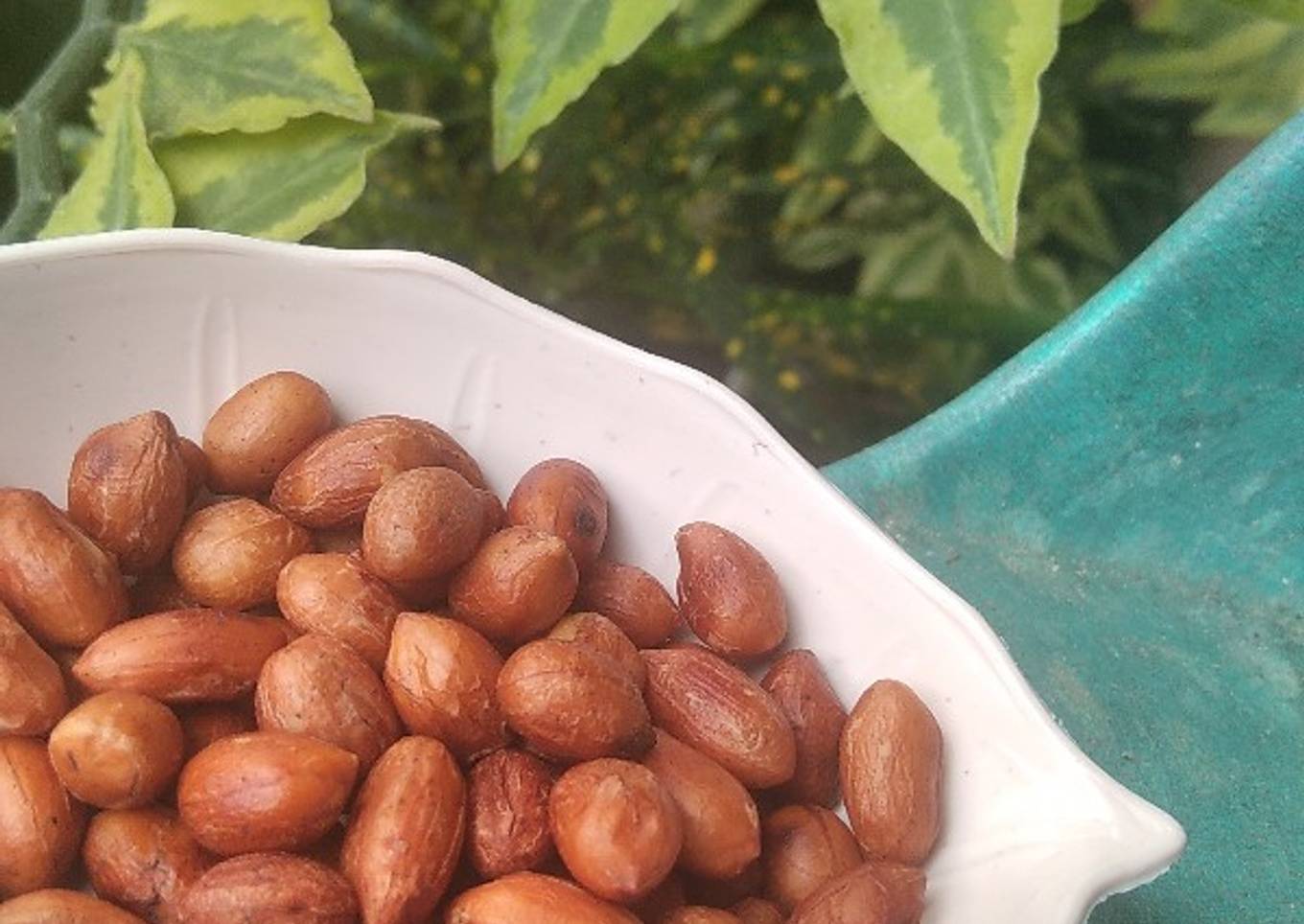#33.Kacang Goreng irit minyak 1 sendok makan