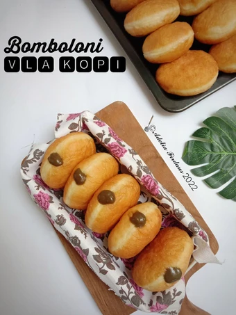 Easy Ways Prepare Recipes Bomboloni Vla Kopi the Can Spoil the Tongue Can Pamper Your Tongue.