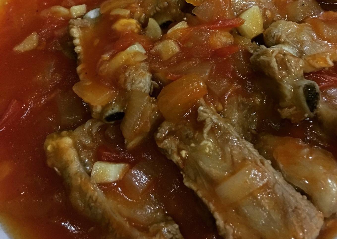 Baikut Babi asam manis