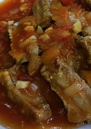 Foto resep Baikut Babi asam manis