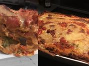 A picture of vegetarian lasagna