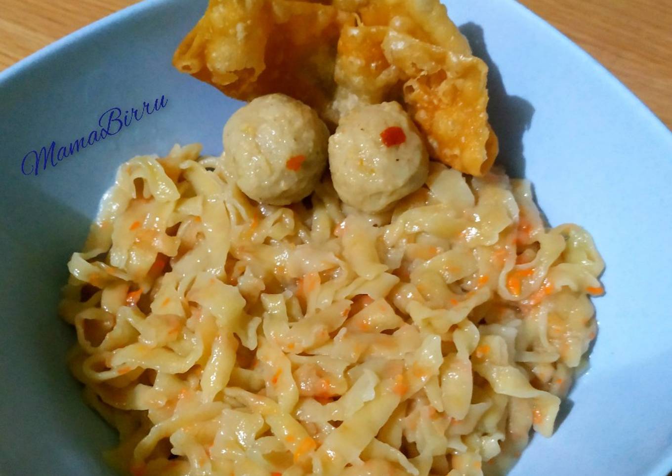 Mie Wortel Bumbu Kuah Bakso
