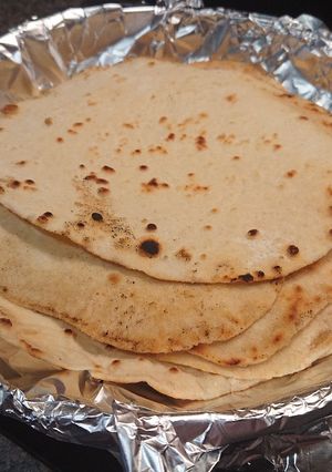 A picture of Homemade Flour Tortillas.