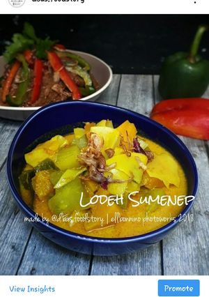 Foto resep Lodeh Sumenep ala @dbas.foodstory