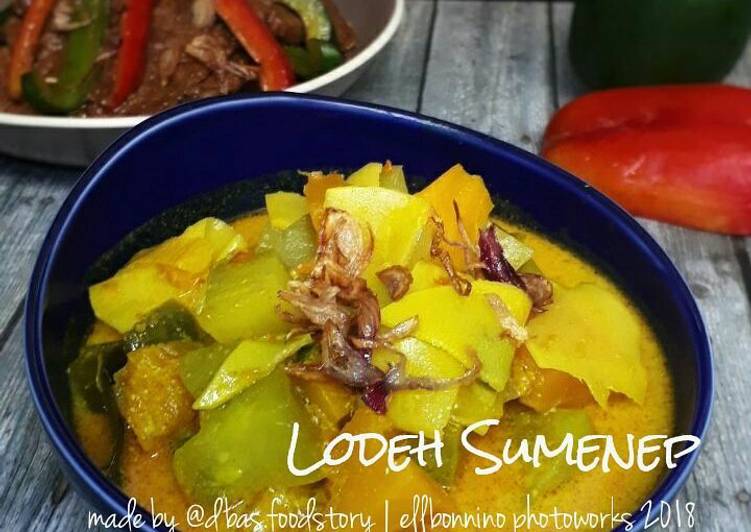 Resep Lodeh Sumenep ala @dbas.foodstory yang Bikin Ngiler