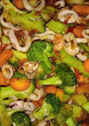 Foto resep Capcay cumi