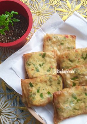 Foto resep Martabak Tahu Telur dengan Kulit Lumpia