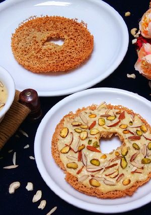 शाही गोभी घेवर (Shahi gobhi ghevar recipe in Hindi) रेसिपी मुख्य फोटो