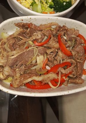 Foto resep Daging Sapi Slice Saus Tiram