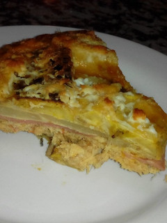Una foto de Pastel de Plátano con pescado (o Pastel de Chucho venezolano)