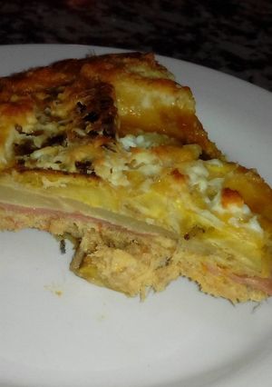 Una foto de Pastel de Plátano con pescado (o Pastel de Chucho venezolano)