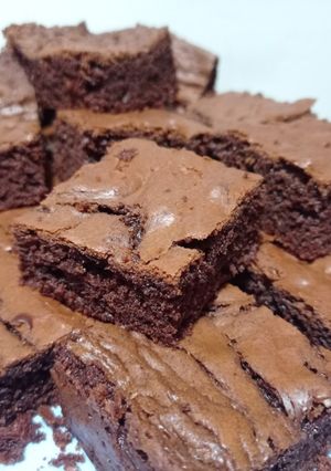 Foto di Brownies senza burro al cioccolato