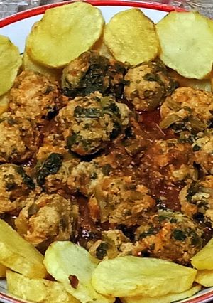 صورة لوصفة دولمة السبانخ و البطاطس🥘