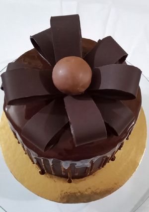Una foto de Moño de chocolate