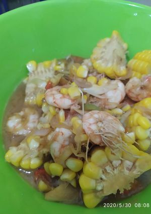 Foto resep Udang jagung