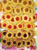 Kue selai blueberry