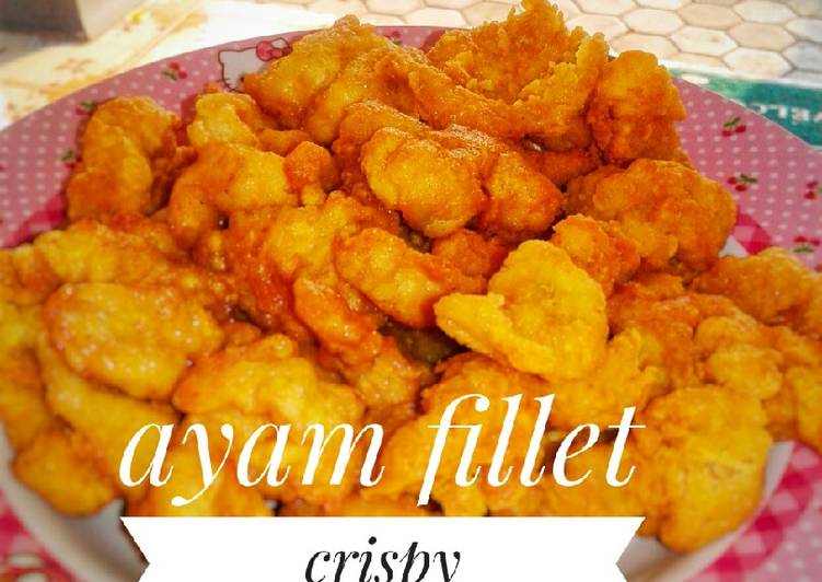 9 Resep: Ayam fillet crispy #bikinramadhanberkesan (29) Untuk Pemula!