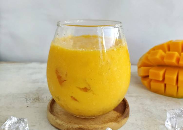 Resep Jus Mangga Yakult Enak dan Antiribet