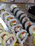 Sushi (su) aderezo (shi) arroz