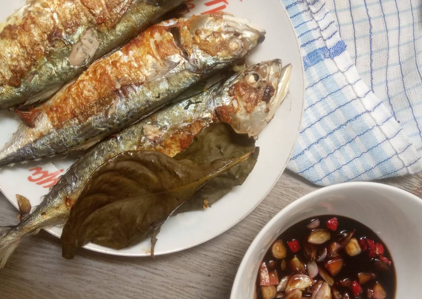 Ikan Kembung Panggang Saus Kecap