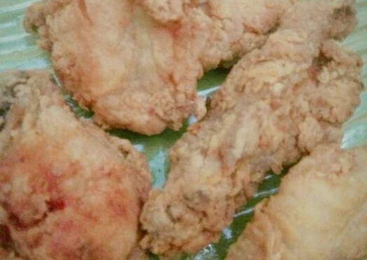 Resep Crispy Fried Chicken, Enak Banget
