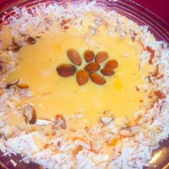 A picture of Mango Custard.