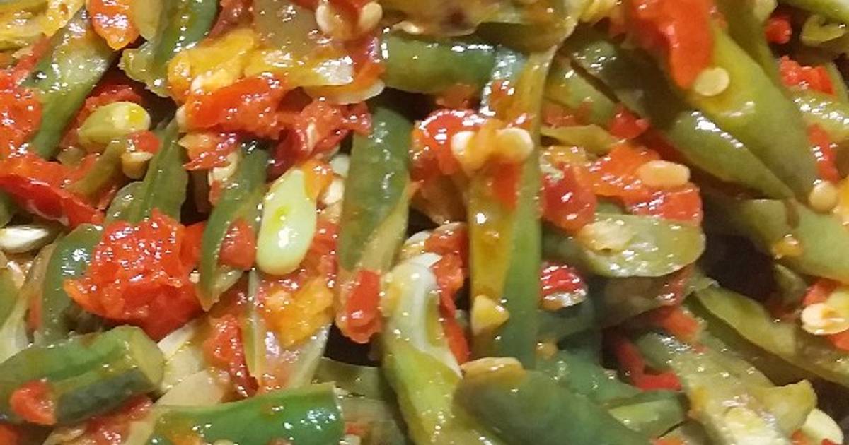 76 Resep Sambal Kacang Panjang Enak Dan Sederhana Cookpad