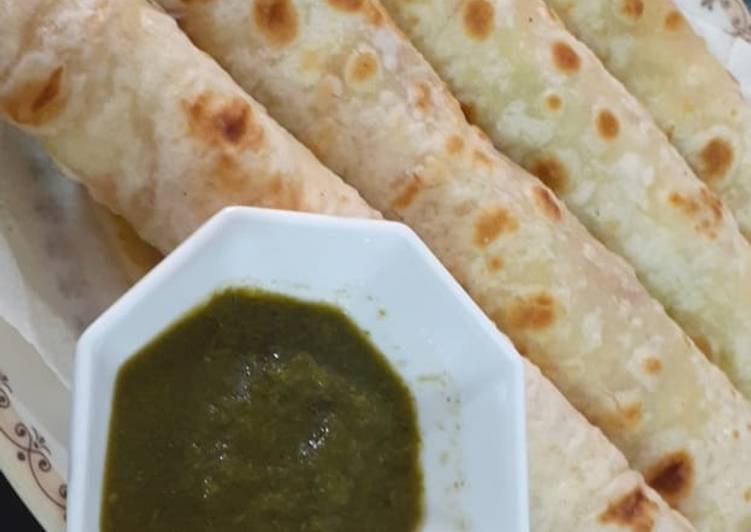 Step-by-Step Guide to Cook Perfect Chicken roll paratha