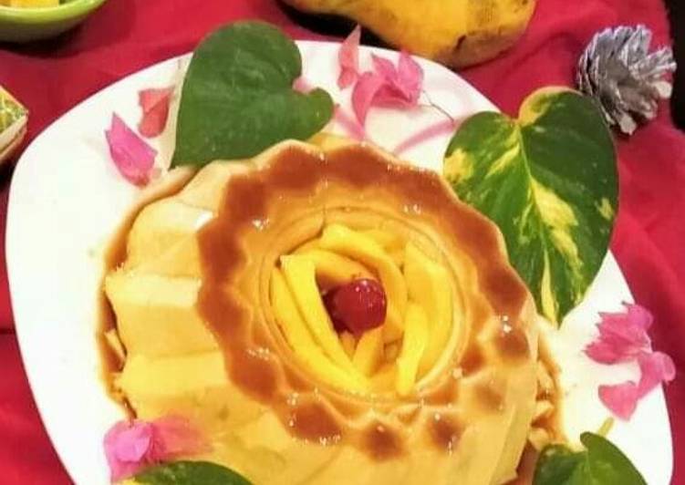 Recipe of Any-night-of-the-week Mango Pudding