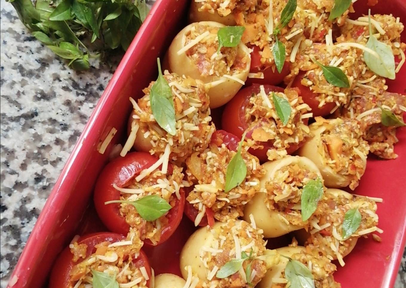 Pommes de terre parmentine farcies 🥔