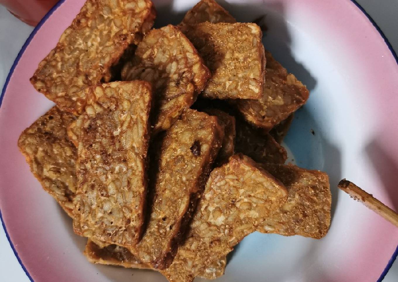 Tempe goreng ketumbar